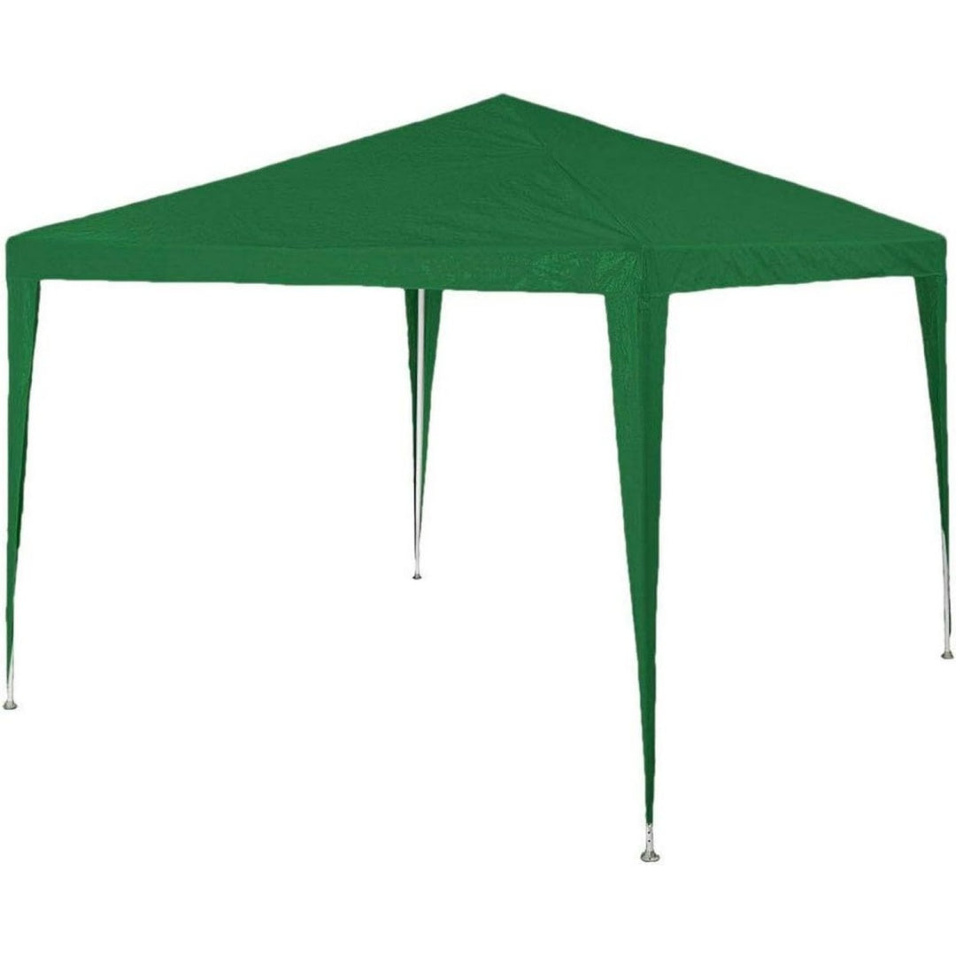 Soluzione funzionale gazebo verde