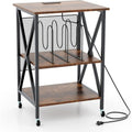 Design versatile porta cd modulari in legno marrone