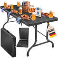 Design versatile tavoli da picnic pieghevole antracite