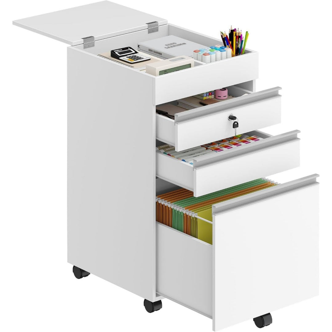 Design versatile armadi archivio regolabile bianco